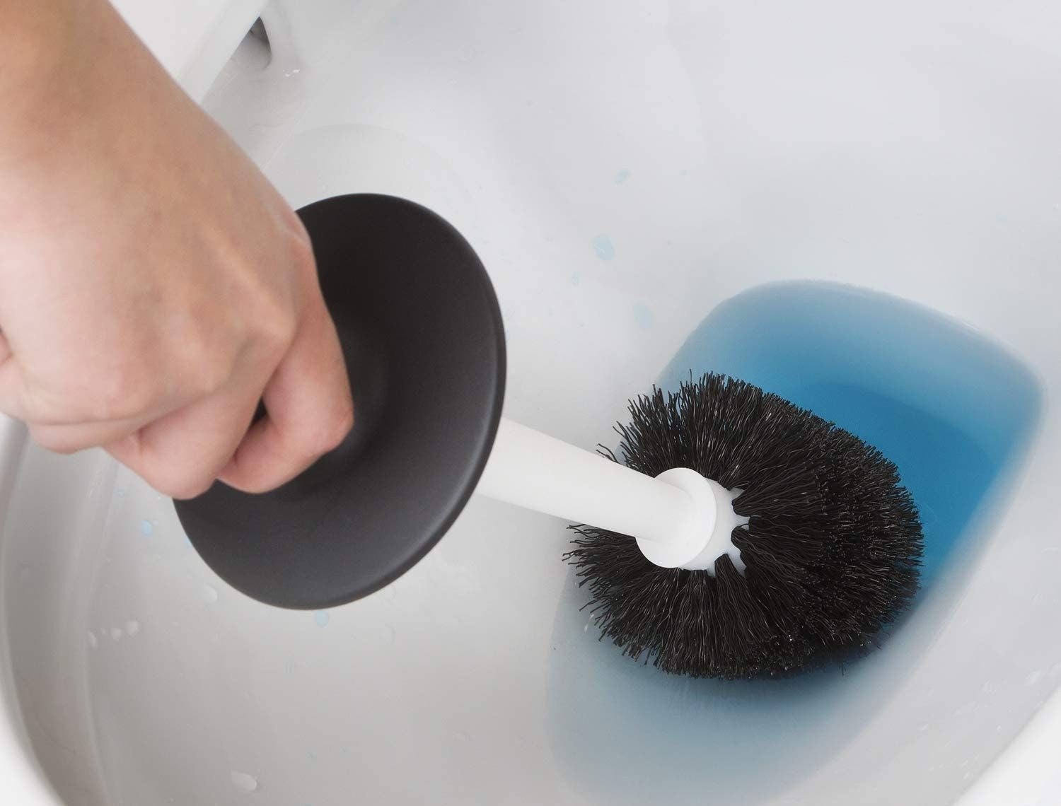 cepillo para limpiar taza del baño