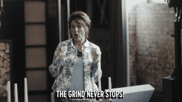 Molly Shannon says &quot;The Grind Never Stops&quot;