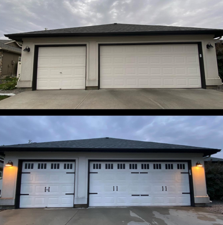 Installing weather strip on garage door - xxx pics