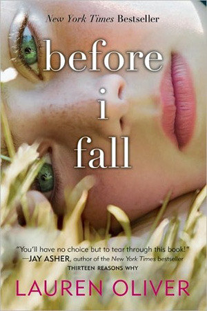 Cover shows a close up shot of a girl with title text in white over her face