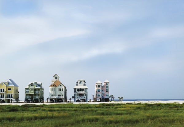 Houses on Alabama&amp;#x27;s Gulf Shores.