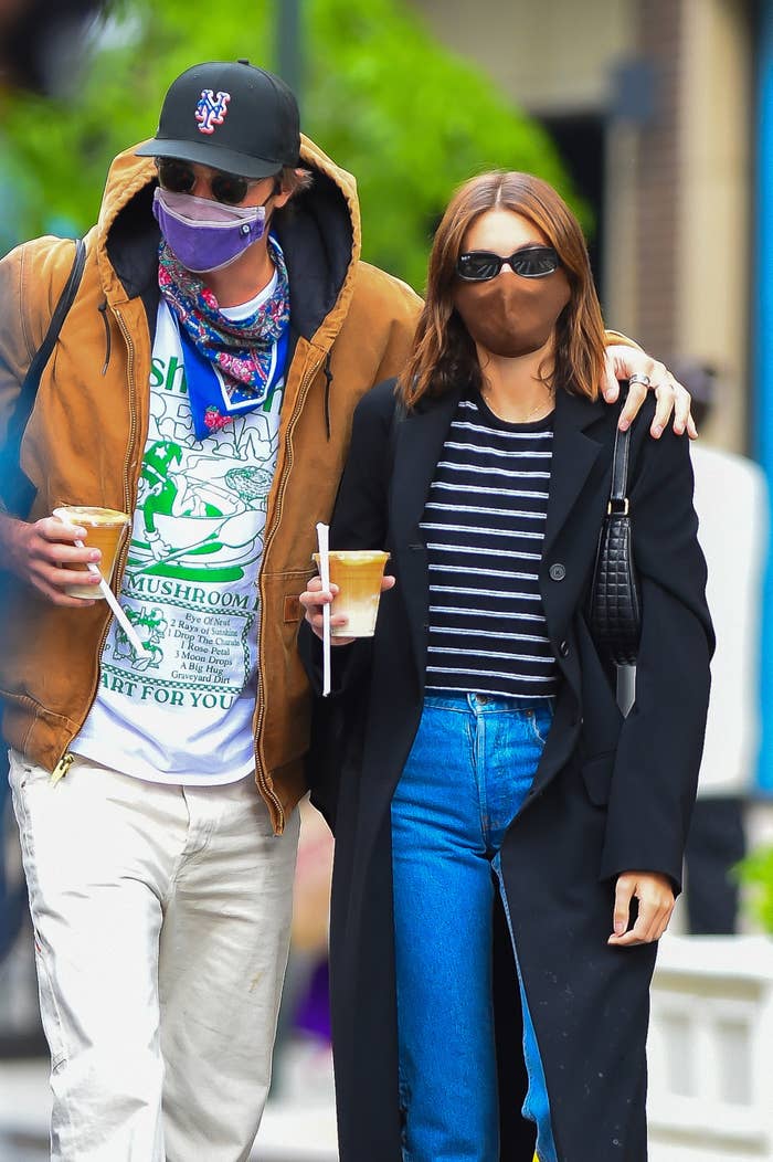 Kaia Gerber and Jacob Elordi