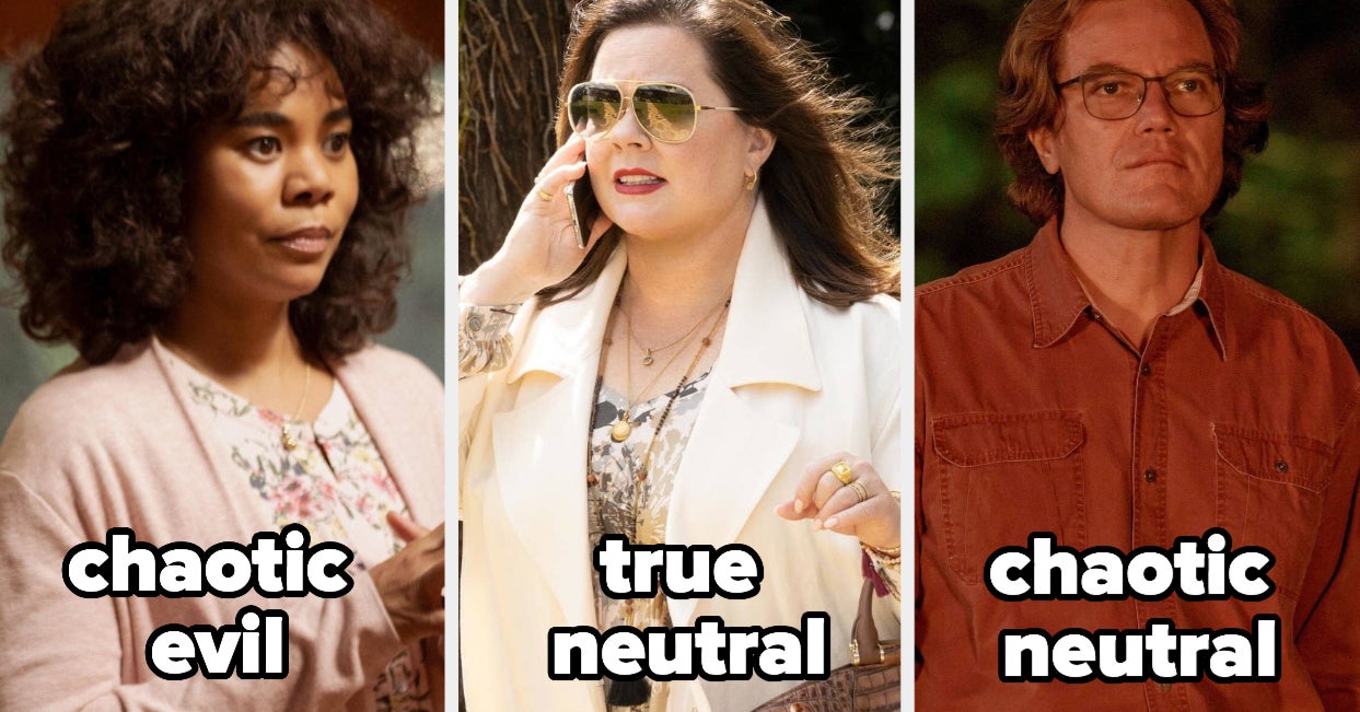 "Nine Perfect Strangers" Character Alignment Chart