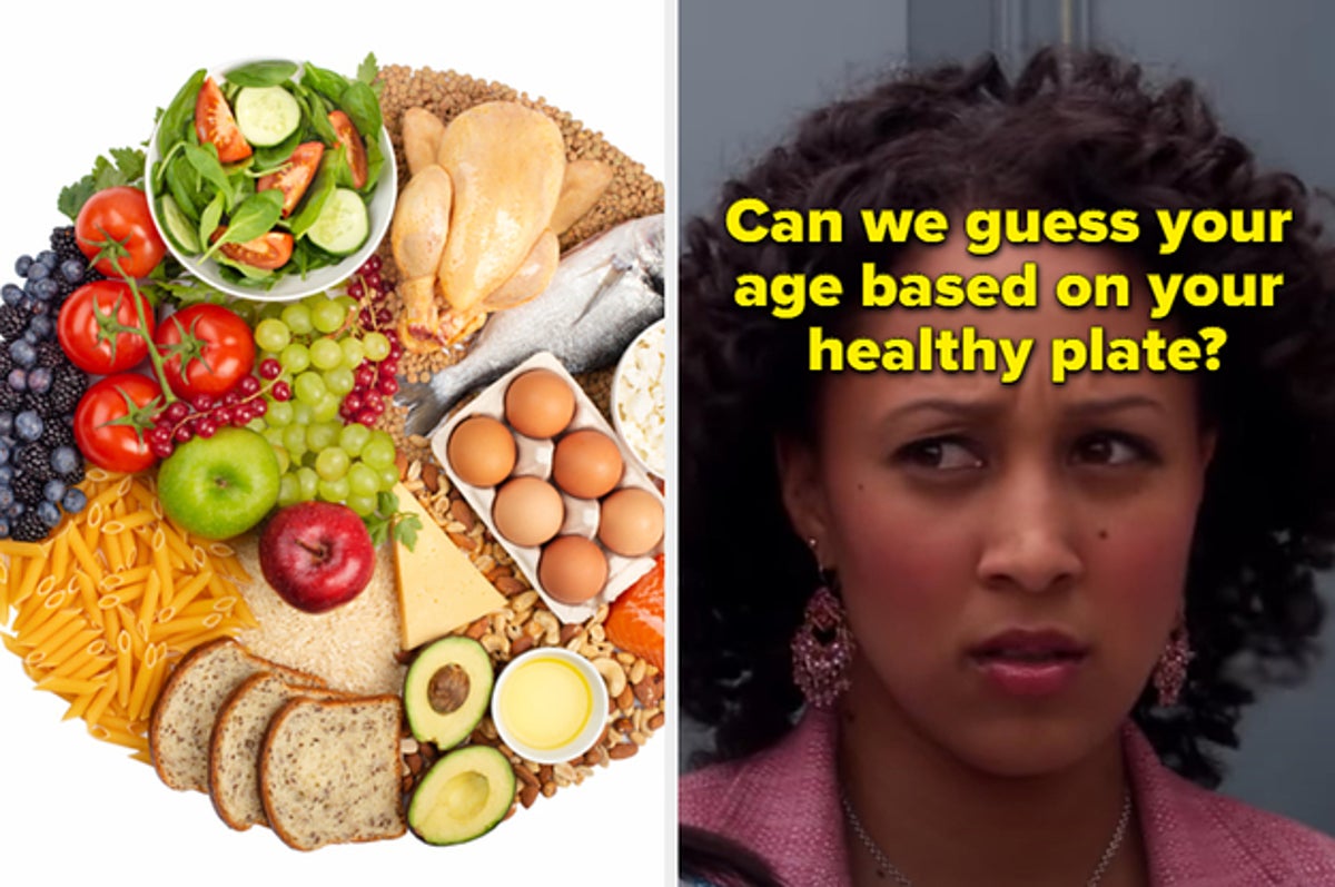 Build Well-Balanced Plate And We'll Guess Your Age