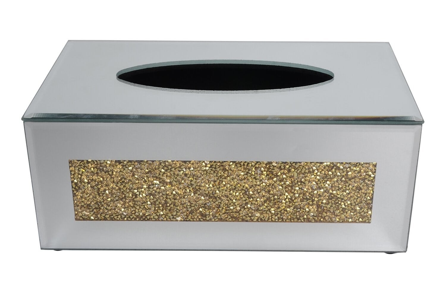 the glittered tissue box