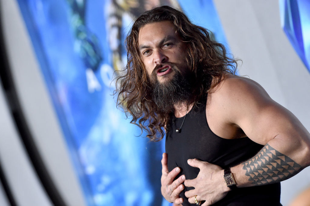 Jason Momoa attends the premiere of Warner Bros. Pictures&#x27; &#x27;Aquaman&#x27;