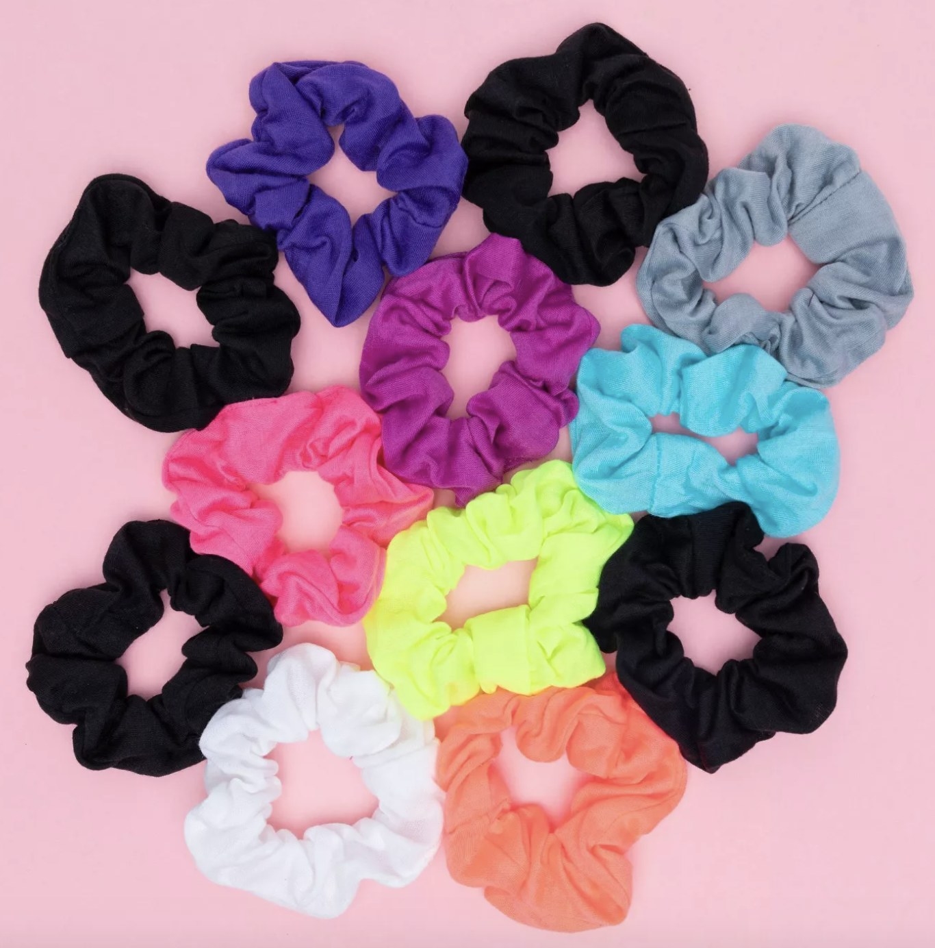 the pack of scrunchies