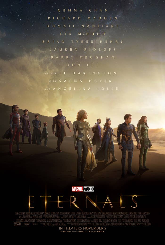 Eternals movie poster