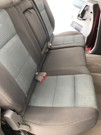 the seats clean