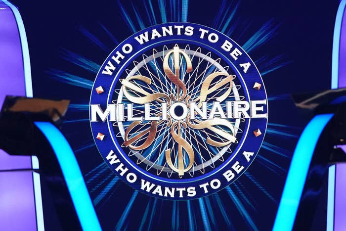 The logo for who wants to be a millionaire