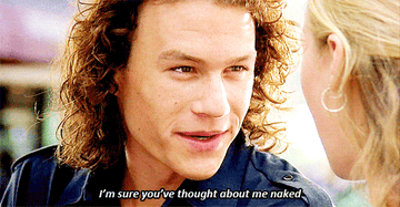 heath ledger says &quot;i&#x27;m sure you&#x27;ve thought about me naked&quot;