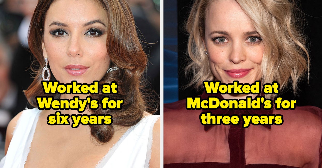 20 Celebrities Who Worked At Fast Food Restaurants