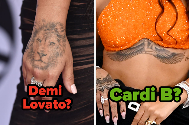 Celebrity Tattoo Identification Quiz