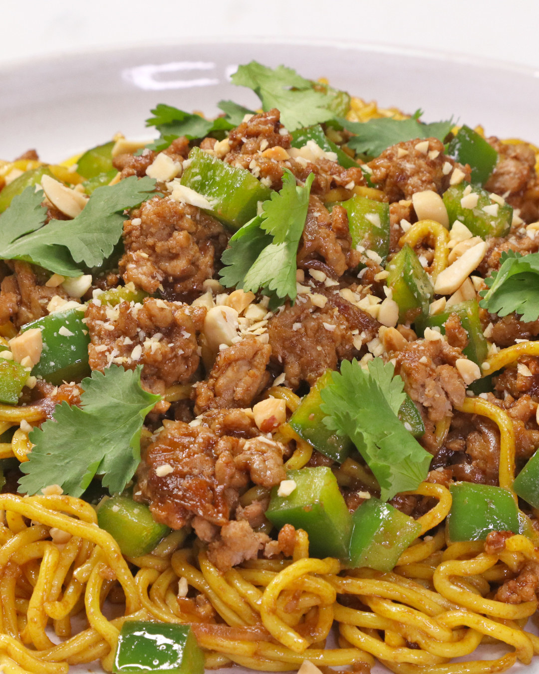 Sticky Pork Noodles