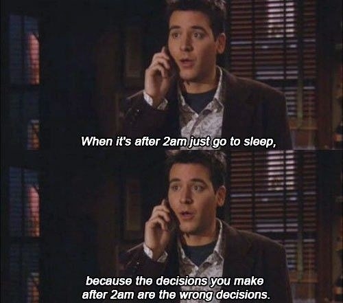 Ted from how i met your mother speaks on the phone