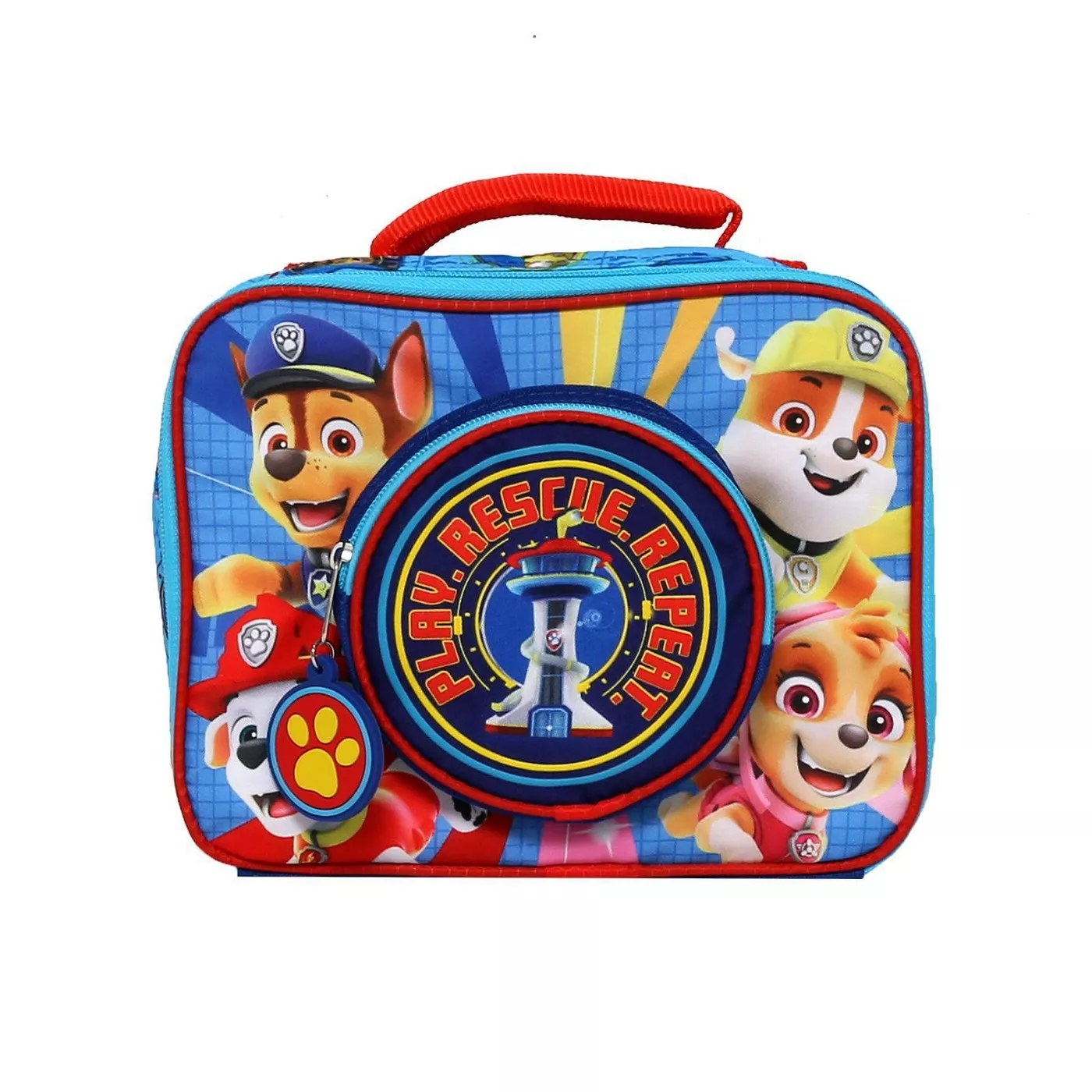 The PAW Patrol Play Rescue Repeat lunch tote