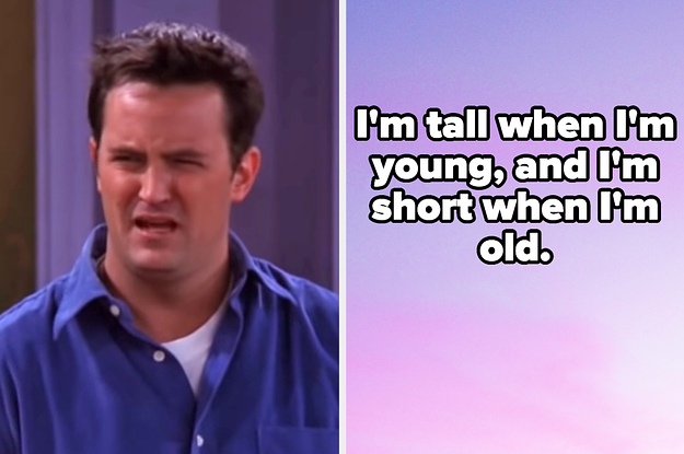 On the left, Chandler from