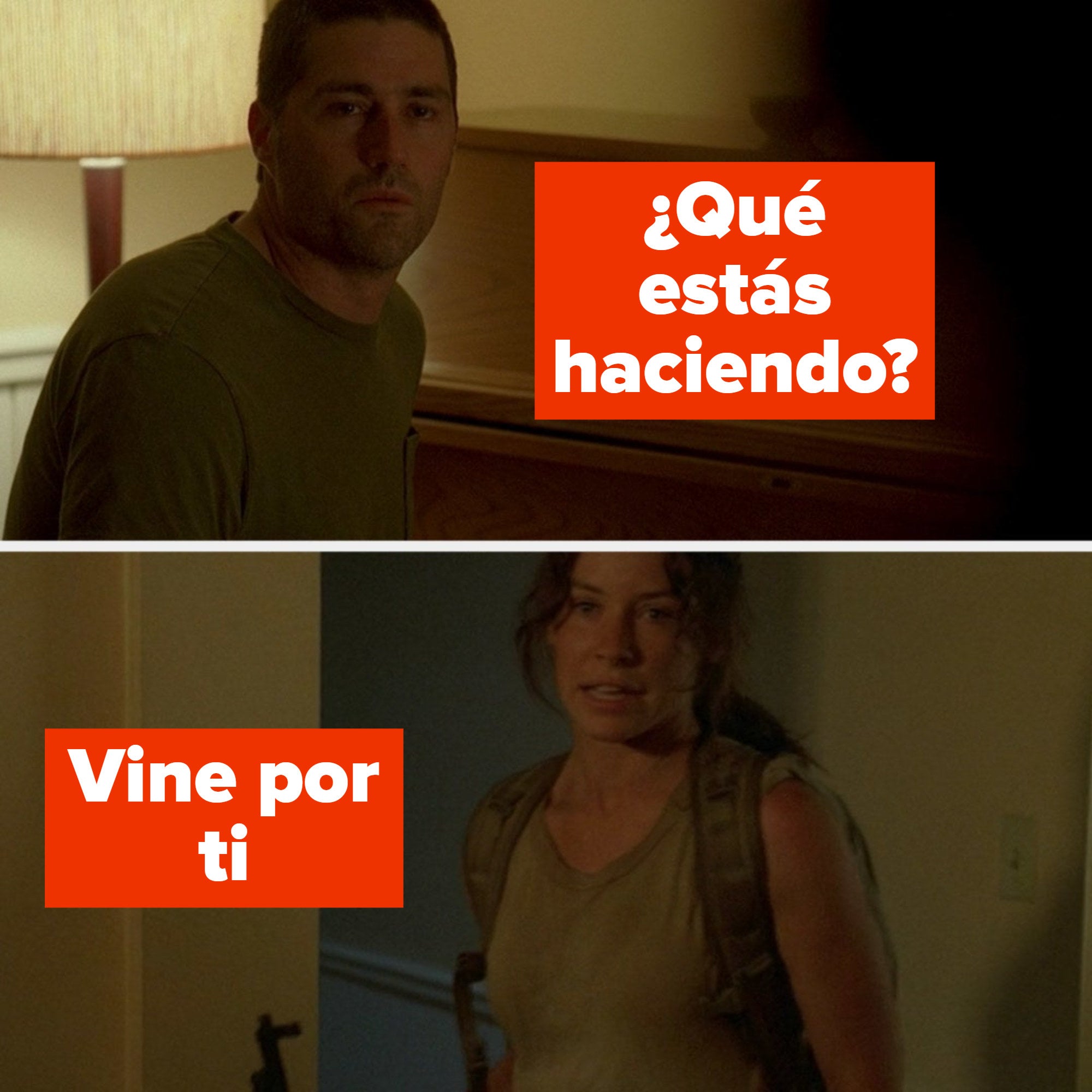 Jack asks what Kate is doing there and she says she came to get him