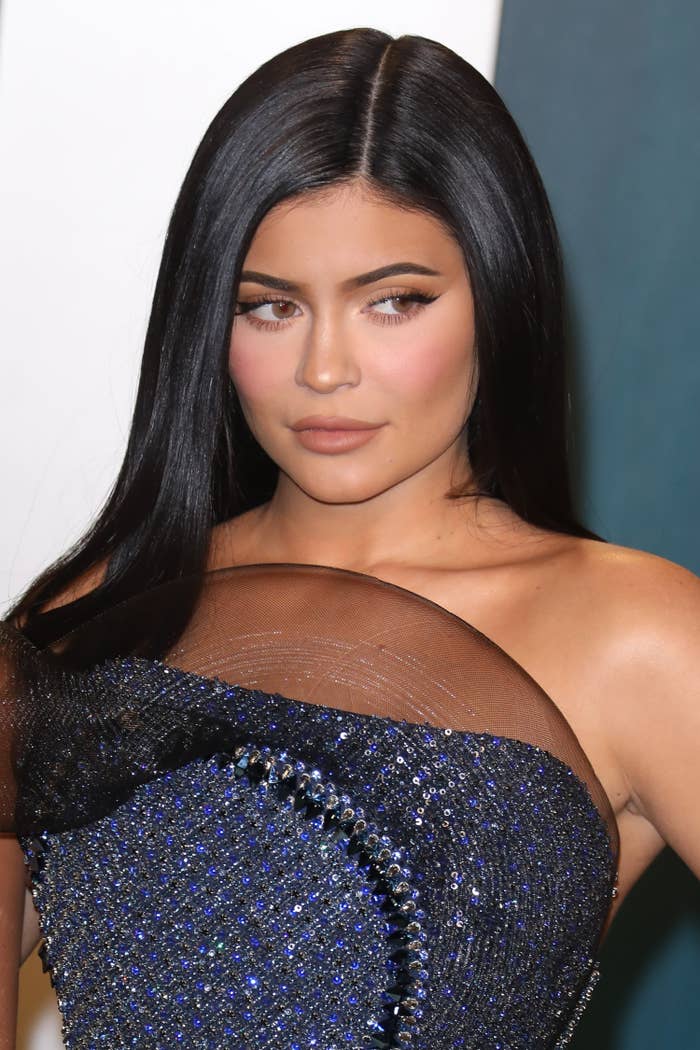 Kylie Jenner Posts Blue Body Paint Shoot to Instagram
