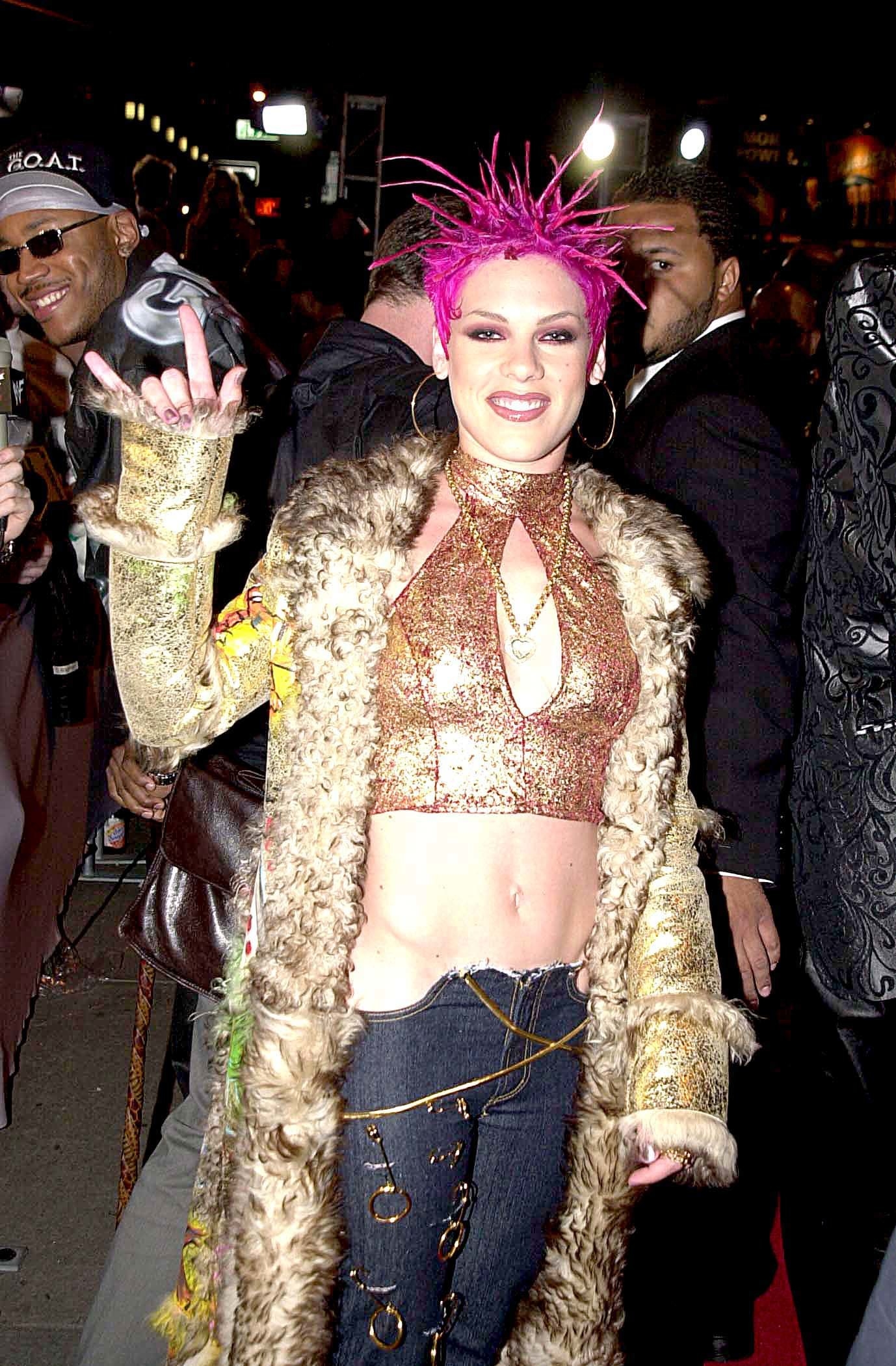 Pink at the 2000 Video Music Awards
