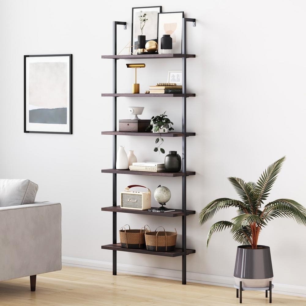 the shelf in dark oak