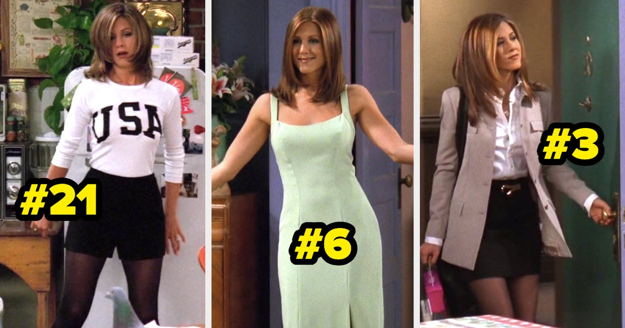 27 Of The Best Rachel Green Outfits On Friends Ranked Teazilla