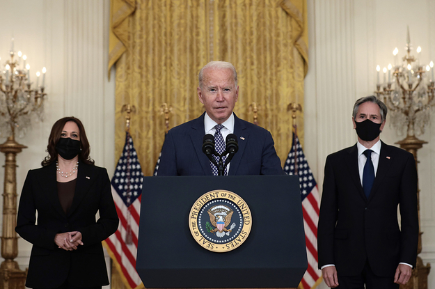 Joe Biden Said He Is Committed To Helping Evacuate Afghan Allies Who Have Worked With The US Government