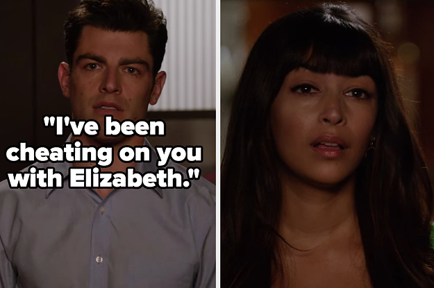 Schmidt tells Cece he's been cheating on her on New Girl