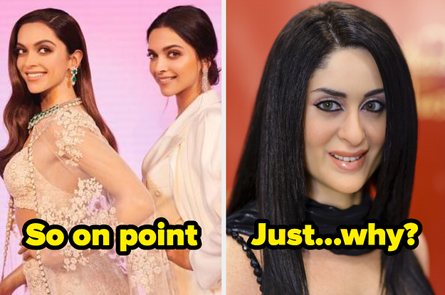 Ranking Indian Celebrity Wax Statues