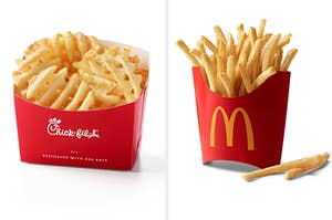 ChickFilA or McDonalds fries