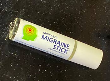 A customer review photo of the Migrastil Migraine Stick