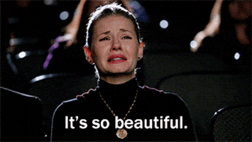 Alex on &quot;Happy Endings&quot; crying and saying &quot;it&#x27;s so beautiful&quot;