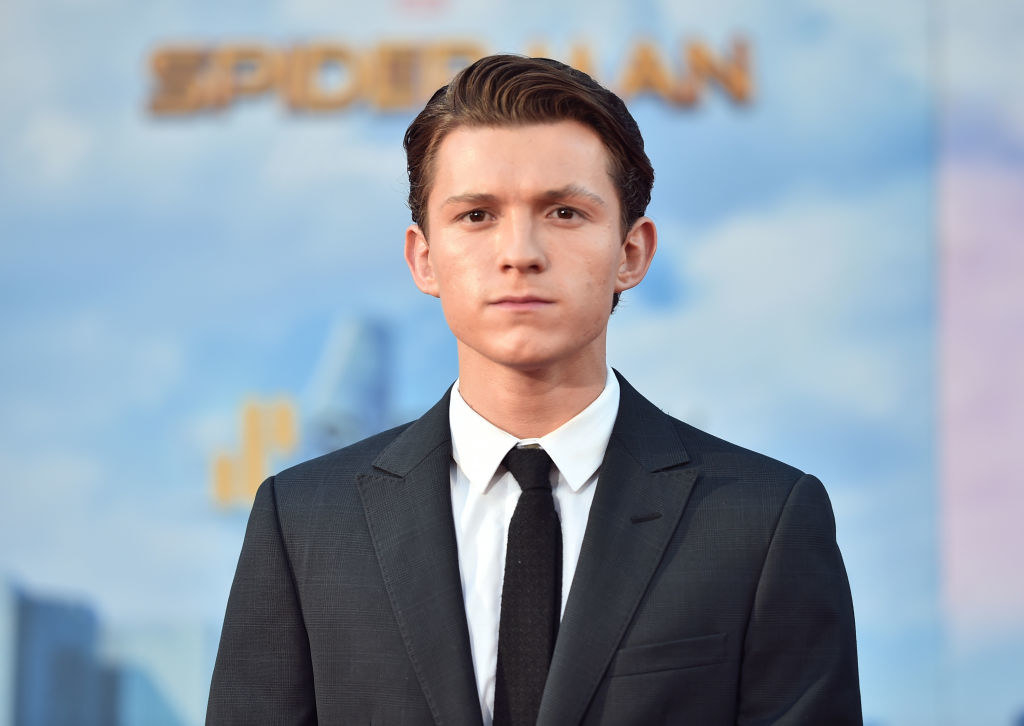 Tom Holland on the red carpet