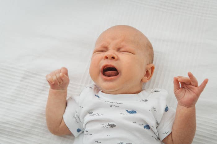 A crying baby