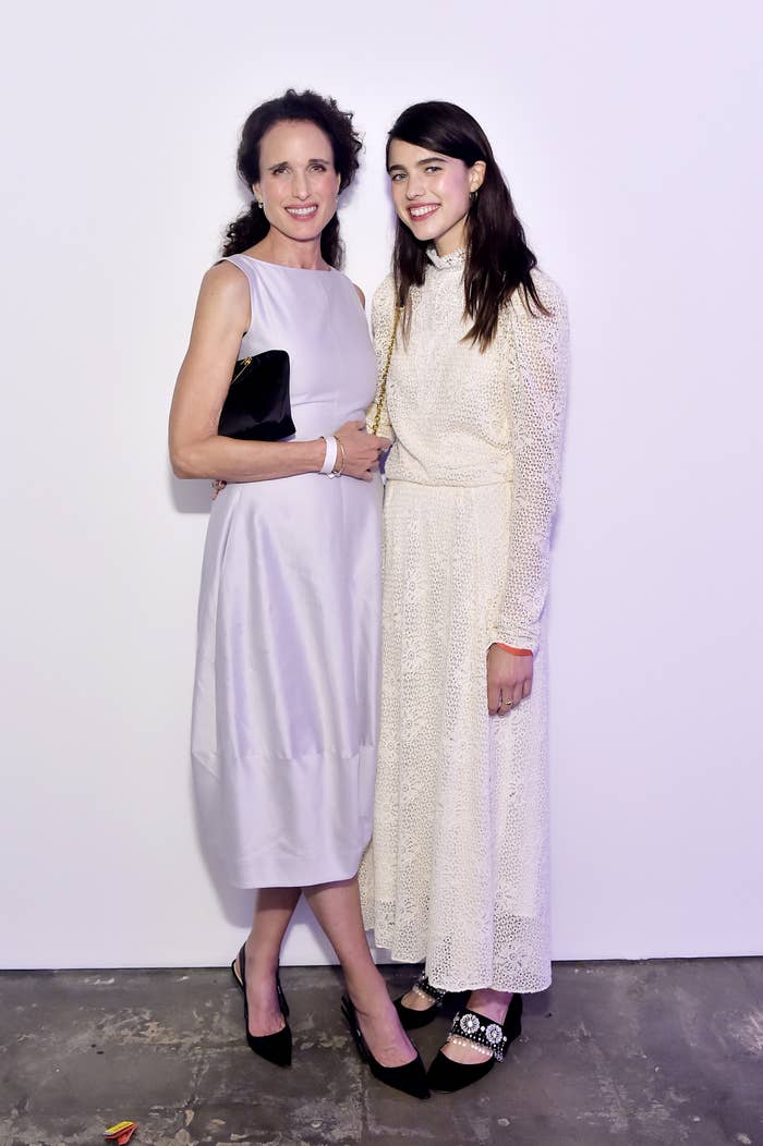 Andie MacDowell and Margaret Qualley