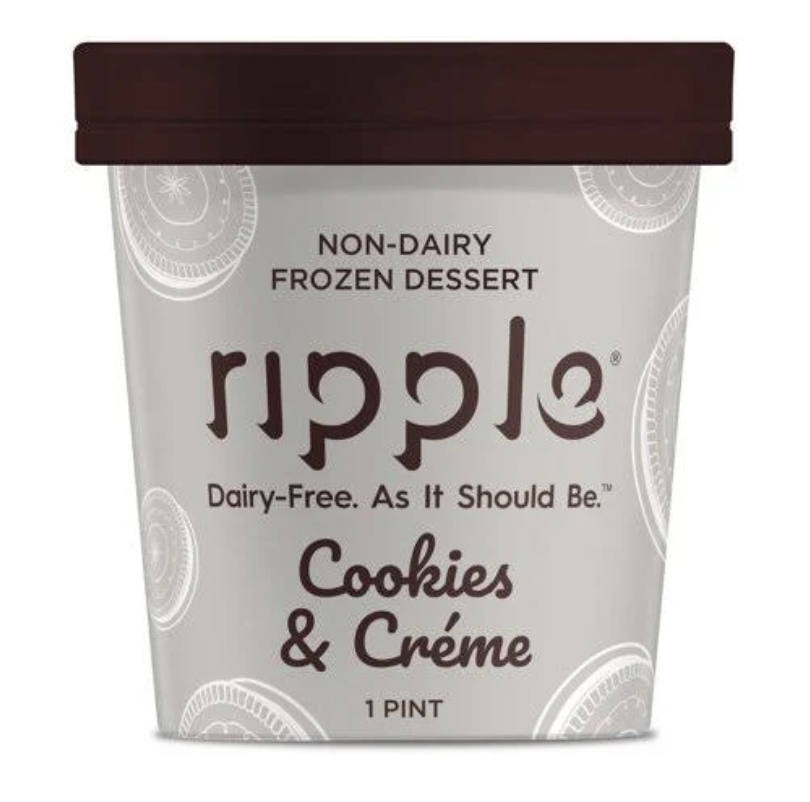 pint of ripple cookies and creme