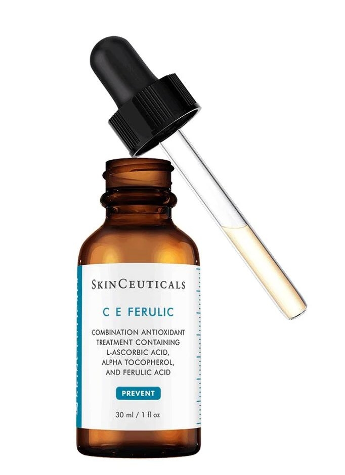 A bottle of the SkinCeuticals C E Ferulic serum.