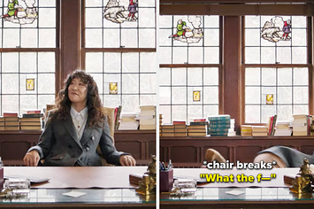 Sandra Oh in The Chair