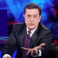 gif of stephen colbert saying give it to me now