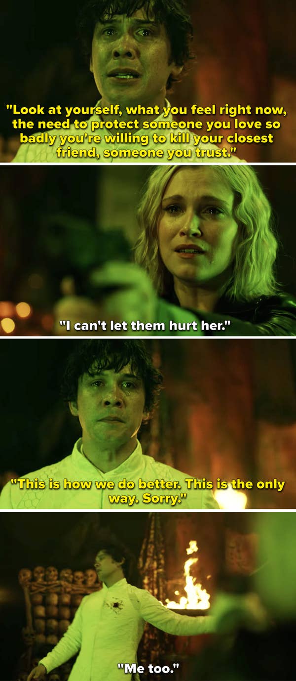 Bellamy Blake in The 100