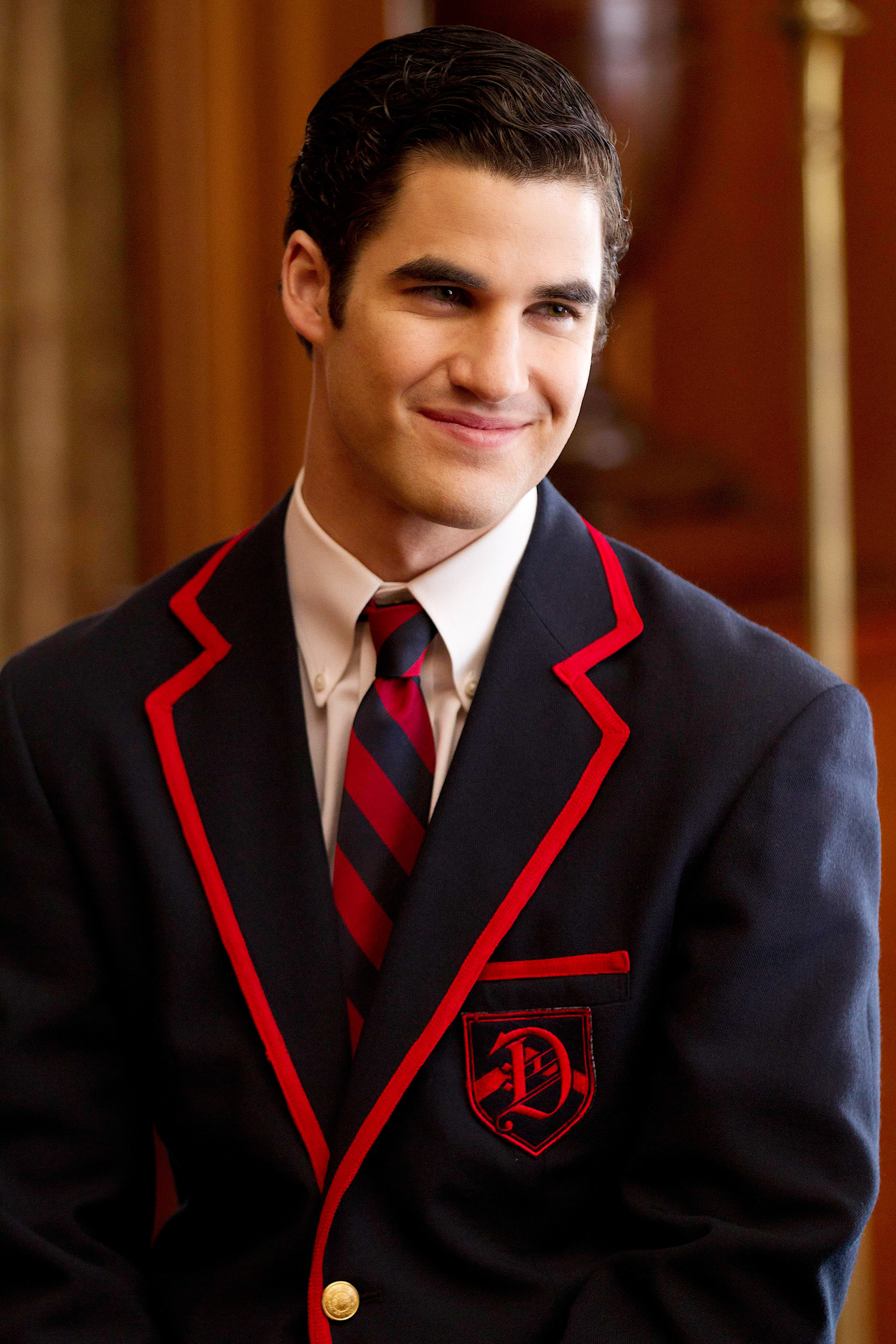 Darren Criss sporting a Dalton sports coat in &quot;Glee&quot;
