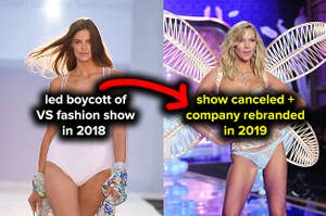Robyn Lawley led a boycott of the VS fashion show, which helped lead to its cancellation in 2019