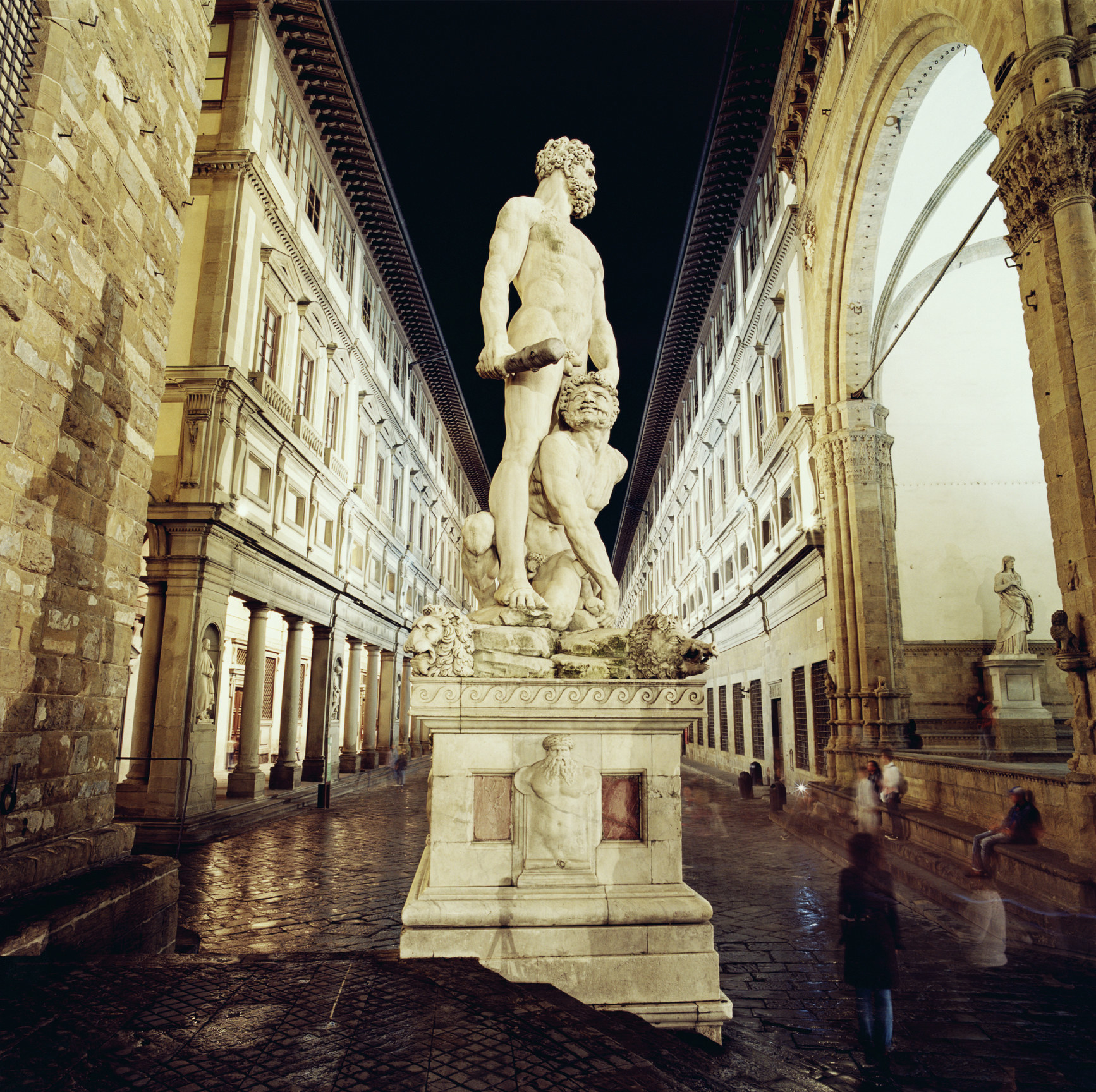The Uffizi Gallery in Florence.