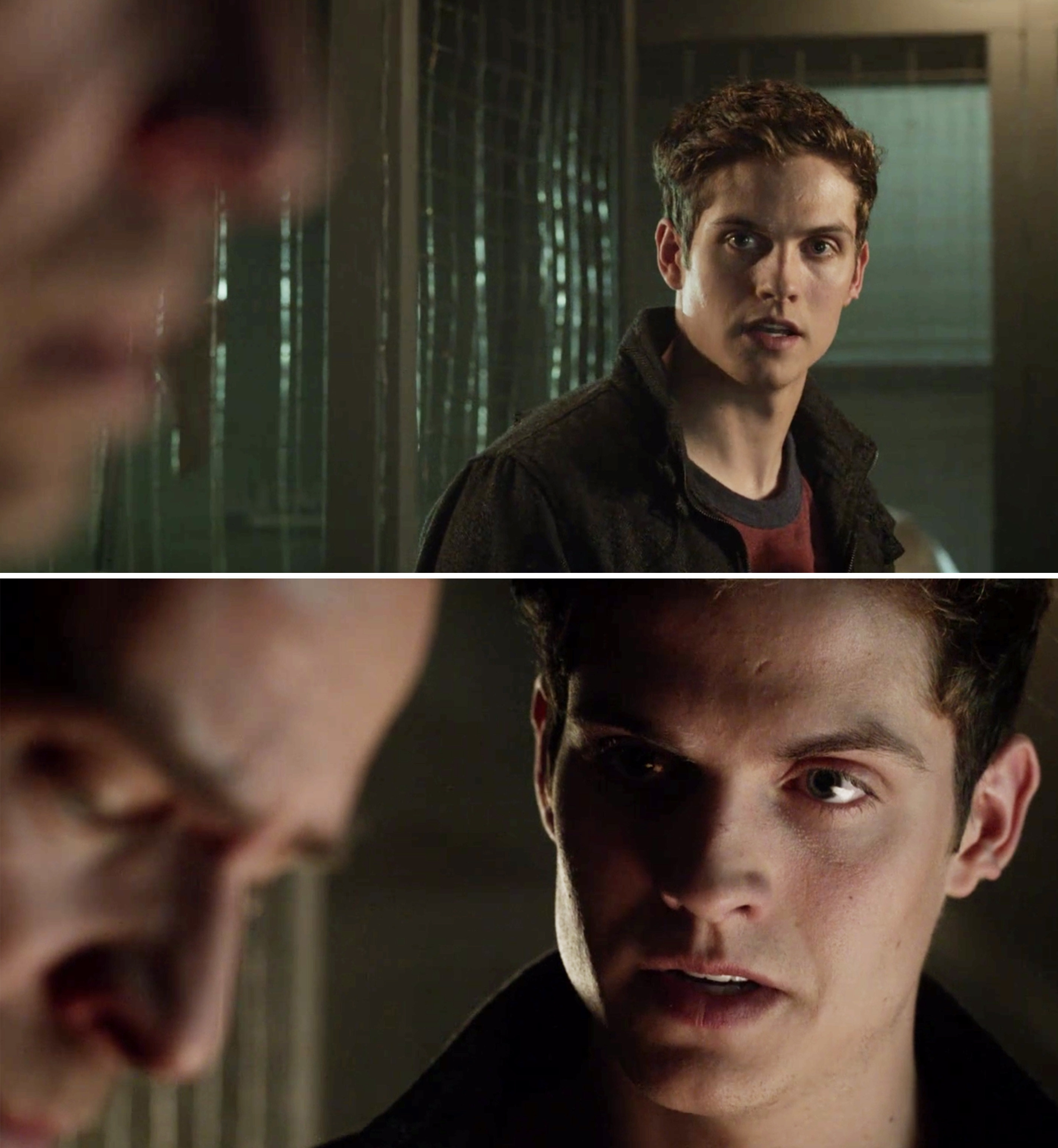 Isaac talking to Mr. Argent