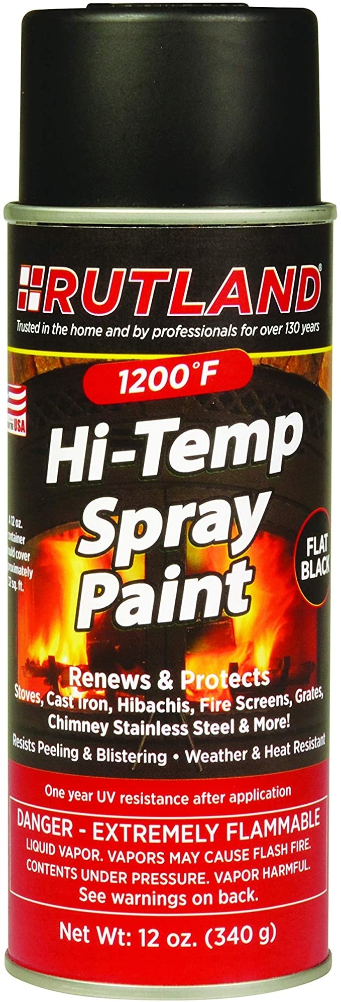 black spray paint