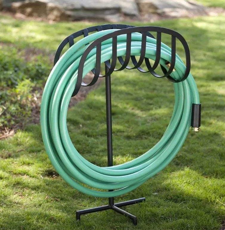 The black hose stand