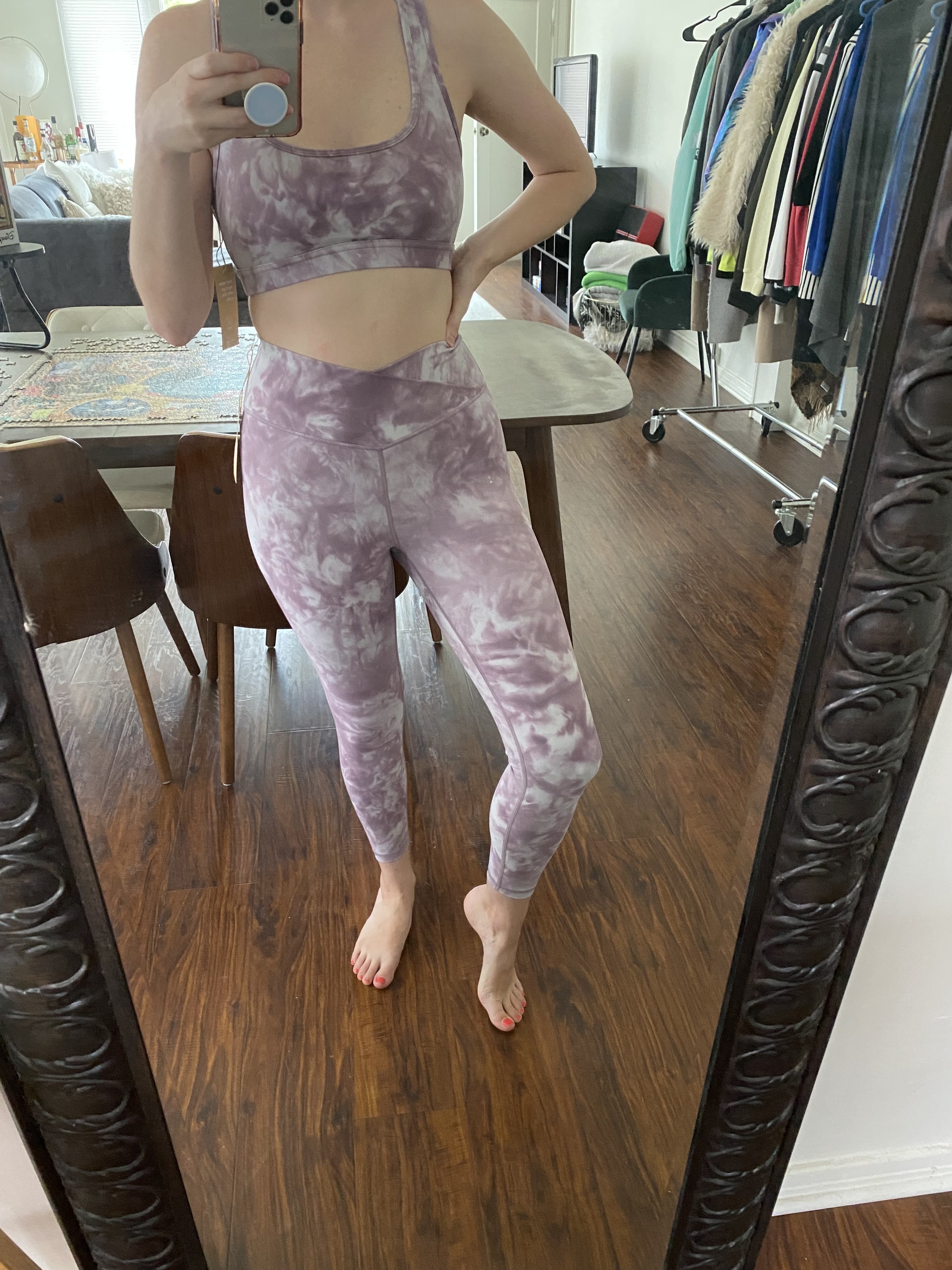 Brand new with tag (popped off during try on) Lululemon diamond dye align  28”