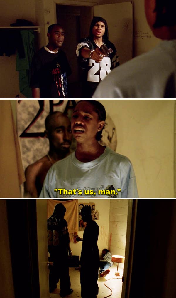 Wallace in The Wire