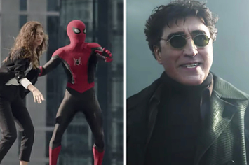 MJ, Peter, and Doc Ock in Spider-Man No Way Home Trailer