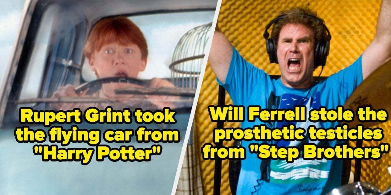 Harry Potter Actors Who Stole Props From Set 
